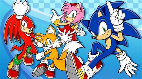 sonic knuckles tails amy | Sonic the hedgehog, Sonic, Sonic and shadow