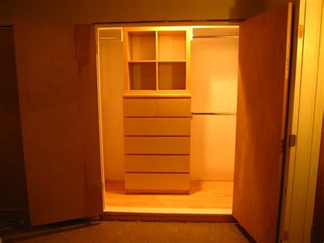 Closet, after | Rather than spend $700+ on a cheesy system f… | Flickr