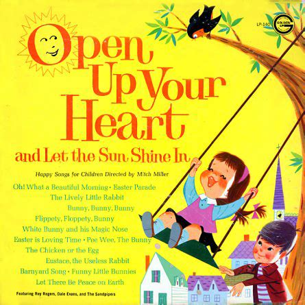 Open Up Your Heart and Let the Sunshine In - Golden - LP140 vinyl lp record album transferred to ...