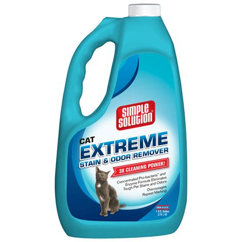 Simple Solution Extreme Cat Stain & Odor Remover, 1 gallon | Petco