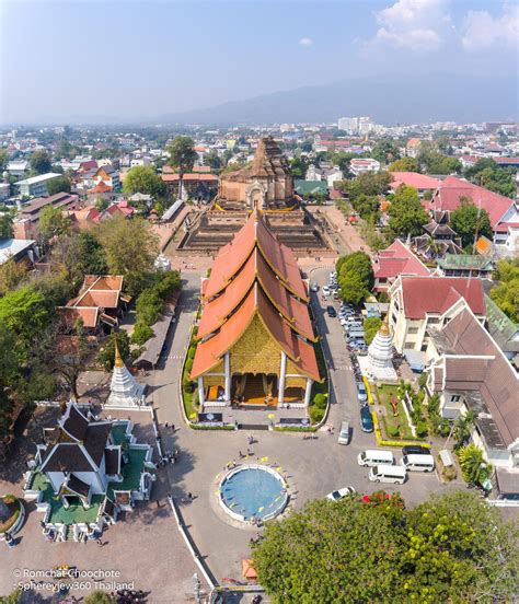 Wat Chedi Luang - Drone Photography