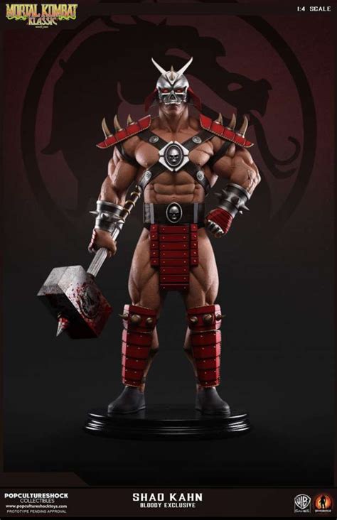 $500 Mortal Kombat Statue Lets You Take Shao Kahn's Helmet Off - GameSpot