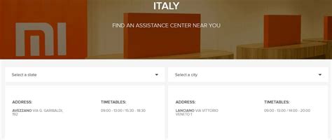 Xiaomi Italia: The List of Official Xiaomi Service Centers in Italy is ...