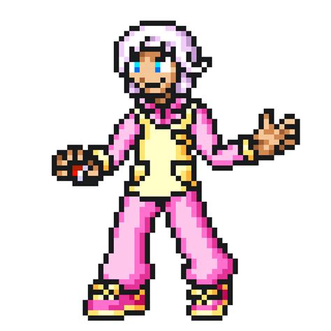 I made some gym leader sprites a while ago : r/pokemon