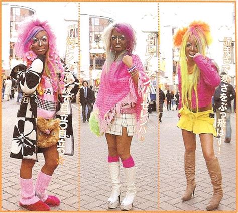 ♥♥-Ganguro Girls-♥♥ | Gyaru fashion, Ganguro girl, Japanese fashion