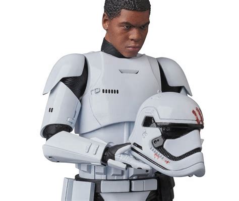 New Force Awakens Finn (FN-2187) in his Stormtrooper armor MAFEX figure ...