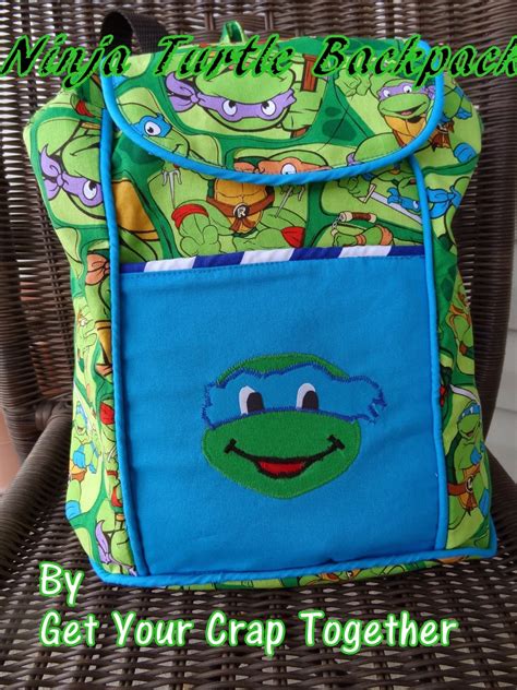 Ninja Turtle Backpack | Sew Simple Home