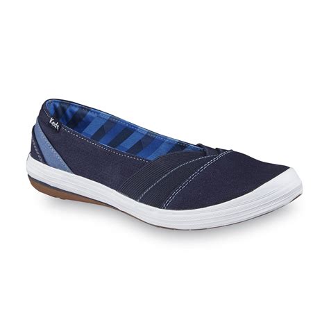 Keds Women's Whimsy Navy Slip-On Shoe