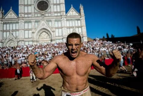 Inside Florence's 'Calcio Storico' - the insane sport where football ...