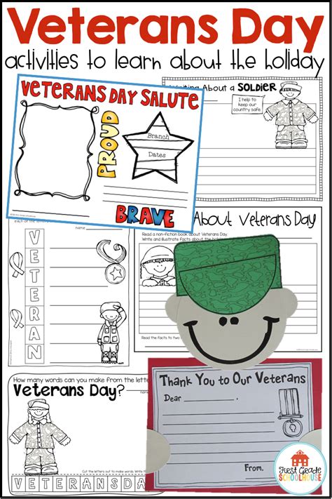 Veterans Day Activities For First Graders