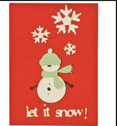 Cricut Christmas Cards, Stamped Christmas Cards, Cricut Cards, Christmas Crafts For Kids ...