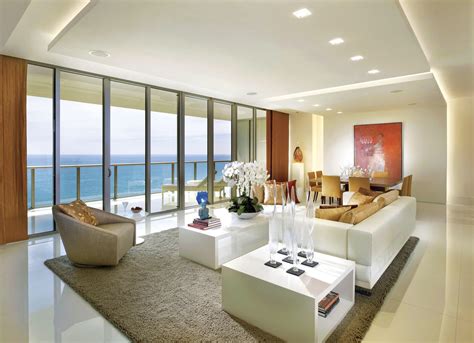 Modern Miami Condo | Contemporary interior design living room, Contemporary interior design ...