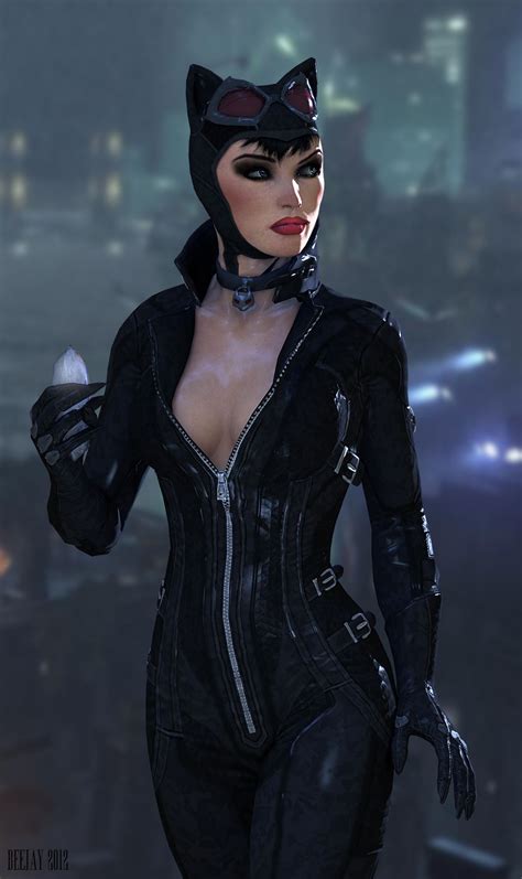 He knows already? by xXxImNotOkayxXx.deviantart.com | Catwoman arkham ...