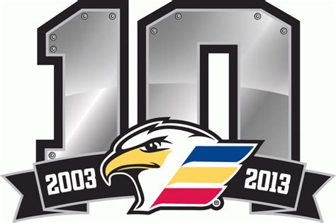 Colorado Eagles Logo - Anniversary Logo - ECHL (ECHL) - Chris Creamer's ...