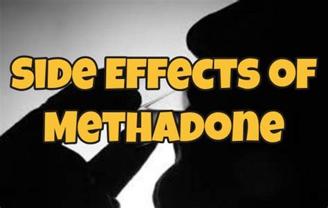 Side Effects of Methadone