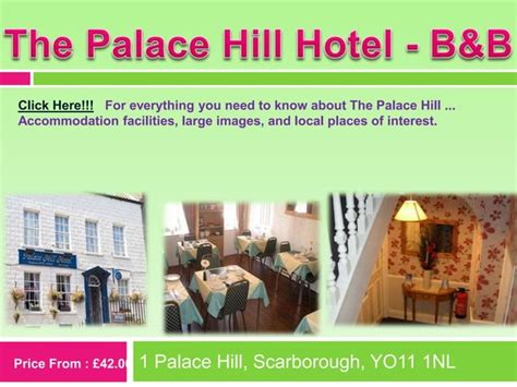 Cheap b&b's and hotels in scarborough