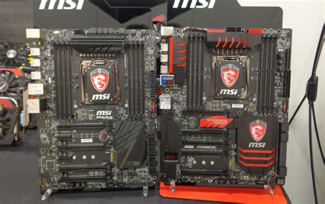 MSI's High-End X99S Gaming 9 AC and X99 SLI Plus Black Motherboards Detailed at Gamescom 2014
