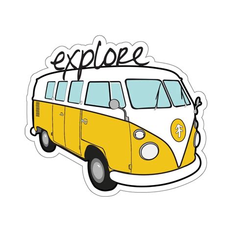 Explore Bus Sticker | Stickers, Bus skin design, Bus