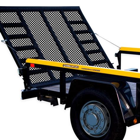 Gorilla Lift 2 Sided Tailgate Utility Trailer Gate & Ramp Lift Assist ...