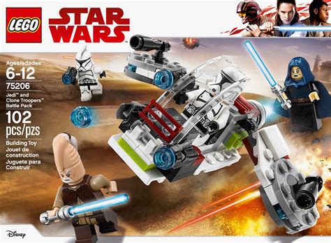 LEGO Star Wars Jedi & Clone Troopers Battle Pack 75206 - Timeless Toys ...