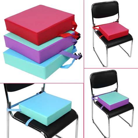 31.5*31.5*8cm Adjustable Baby Booster Cushion Seat Kids Dining Chair ...