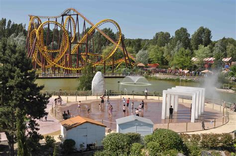 Parc Astérix, located approximately 35 km north of Paris, is a theme park based on the stories ...