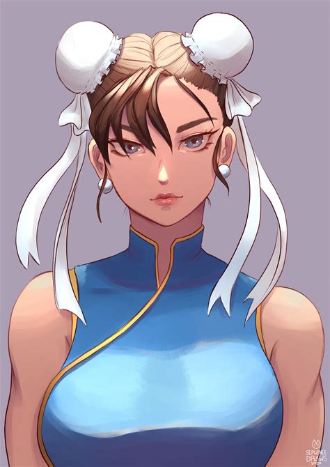 Chun-Li fanart I made : r/StreetFighter