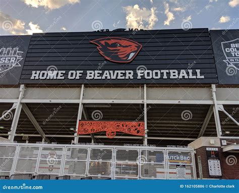 Football, Beavers, Stadium, OSU Editorial Photo - Image of football ...