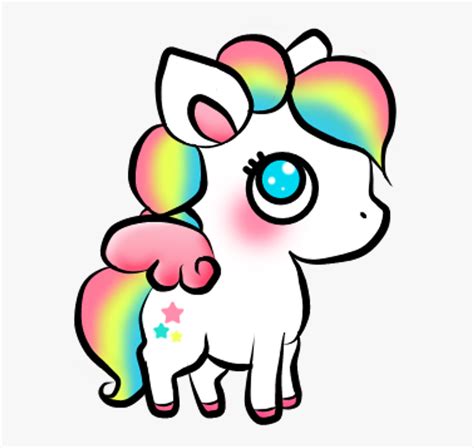 #cute #unicorn #colorful #sticker #remixit #babyunicorn - Kawaii ...