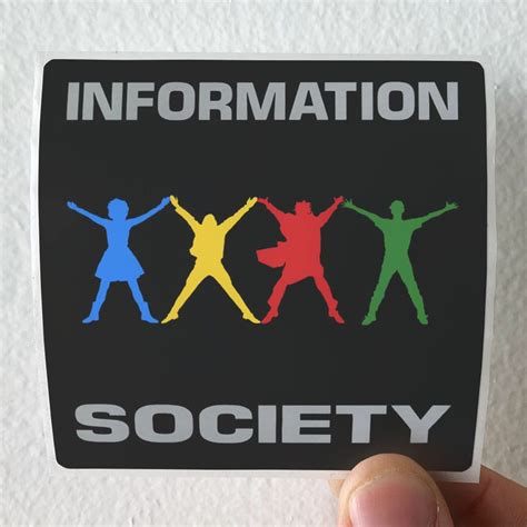 Information Society Information Society Album Cover Sticker