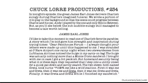 Chuck Lorre Productions, #234 Vanity Card Logo - YouTube