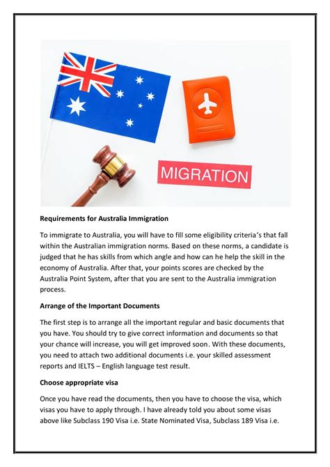 PPT - What are the different Australia immigration requirements ...