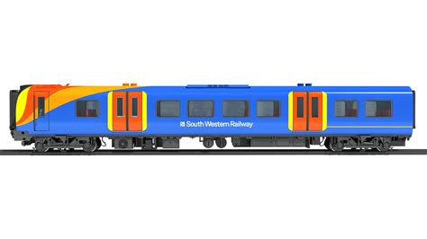 3D British Rail Class 450 Model – 3D Horse