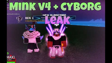 Using RACE V4..... (Mink + Cyborg) | Blox Fruits - YouTube