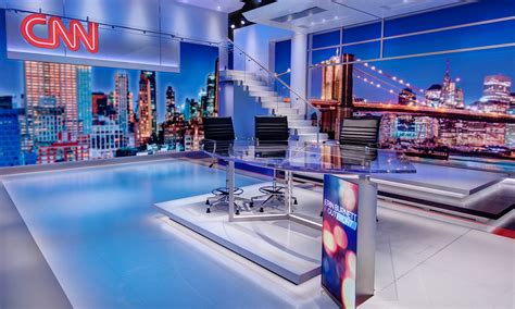 CNN Studio 19Z Broadcast Set Design Gallery