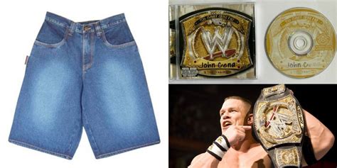 WWE Spinner Belt & 9 Other Items Associated With John Cena's Career