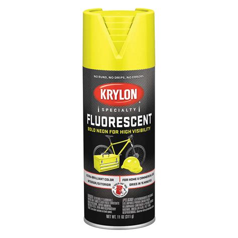 Cool Spray Paint Ideas That Will Save You A Ton Of Money: Fluorescent Yellow Spray Paint