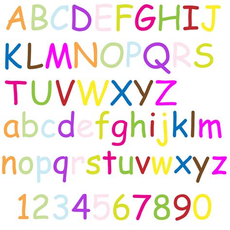 Alphabet Letters Colorful Free Stock Photo - Public Domain Pictures