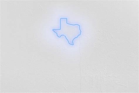 Texas Map Neon Sign | Echo Neon #1 LED Neon Sign Brand