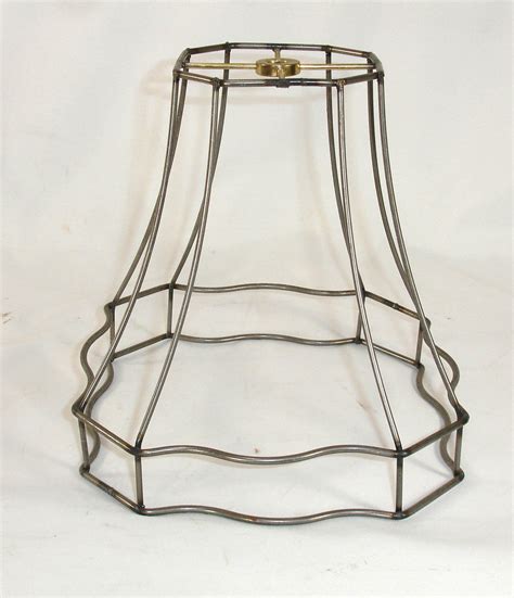 Lamp Shade Frame Fancy Shape Scallop Bottom Table Wire Frame