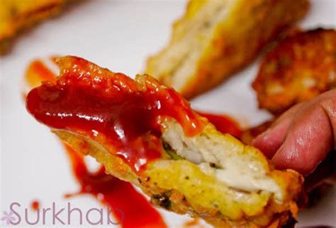 Cheese Bread Pakora | Stuffed Cheese Inside The Bread