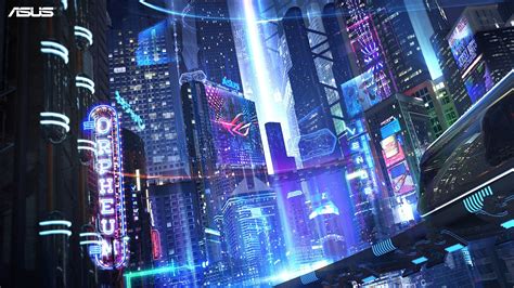 Anime Cyber City 4k Wallpapers - Wallpaper Cave
