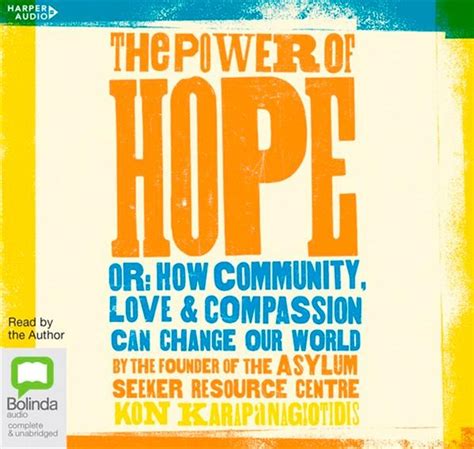 Buy Power Of Hope by Kon Karapanagiotidis, Audio Books