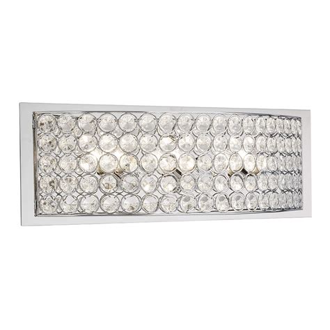 Shop Kichler Lighting 3-Light Krystal Ice Chrome Crystal Bathroom ...