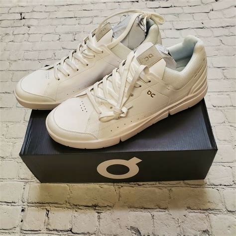 ON Tennis Shoes The Roger Federer Centre Court 12 Men’s White Gum Rare New !!! | eBay in 2022 ...