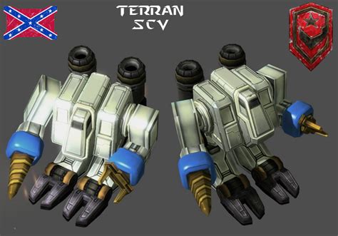 StarCraft 1 - Terran SCV by HammerTheTank on DeviantArt