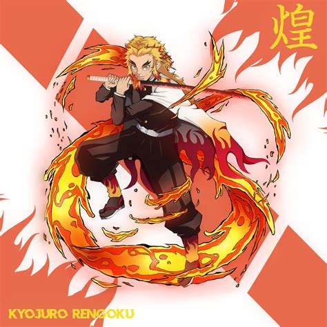 Flame Hashira - Kyojuro Rengoku : r/KimetsuNoYaiba