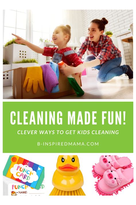 Clever Kids Cleaning Games & Ideas to Make Kids Chores FUN!