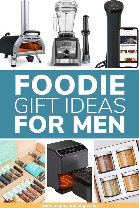 12 Foodie Gifts For Men (Gifts For Men Who Cook) | Maple + Mango