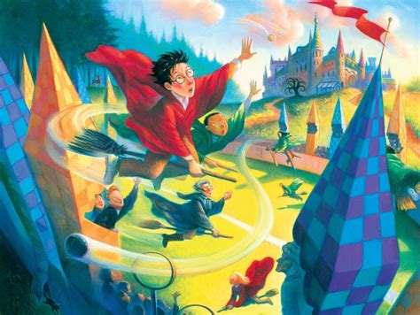 Quidditch is a 1000 piece jigsaw puzzle by New York Puzzle Co ...